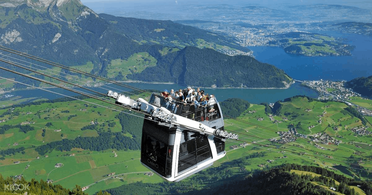 The unique Stanserhorn Cable Car in the world (collectibles)