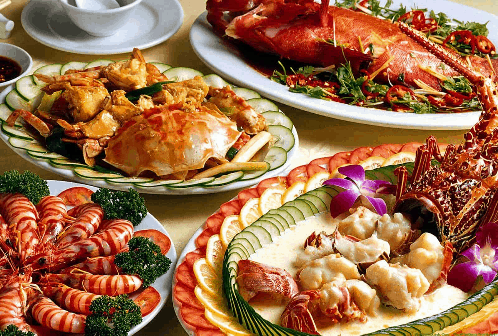 Phú Quốc nổi tiếng bởi hải sản tươi ngon, thịt hải sản ngọt, dai, hương vị không thể tìm thấy ở nơi nào khác (st)