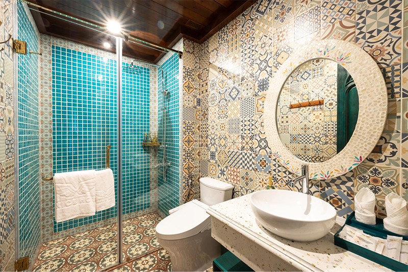 Phòng tắm của Venice Hotel Phú Quốc