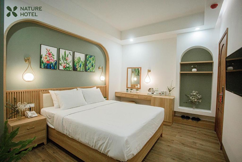 Phòng ngủ của Nature Hotel Phú Quốc
