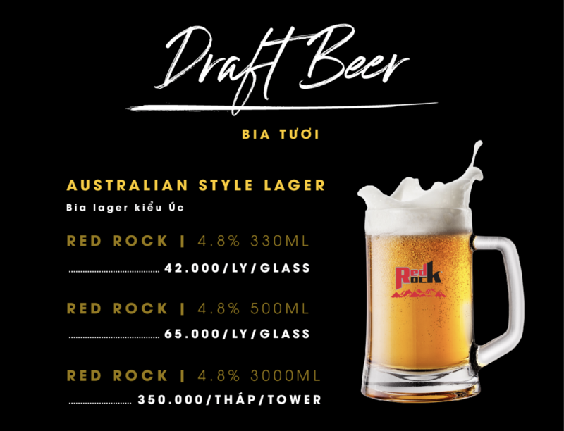 Bia Larger Kiểu Úc