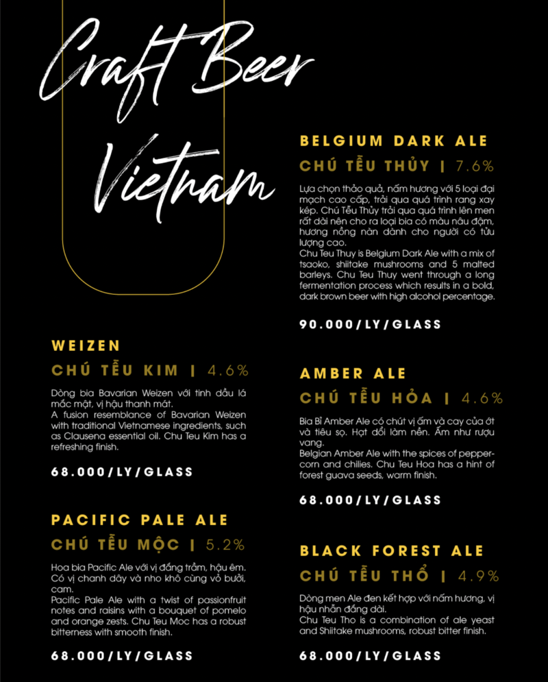 Bia Thủ Công Việt Nam
